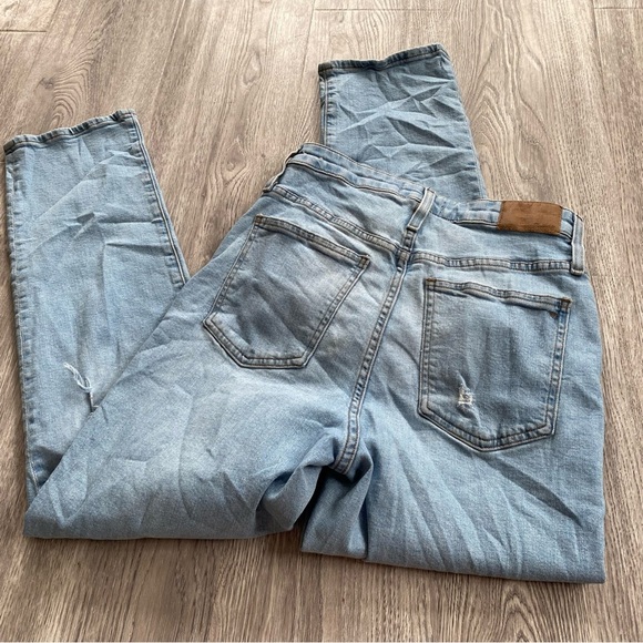 Madewell Curvy The Perfect Vintage Straight Jean Distressed Size 29 - Picture 10 of 14